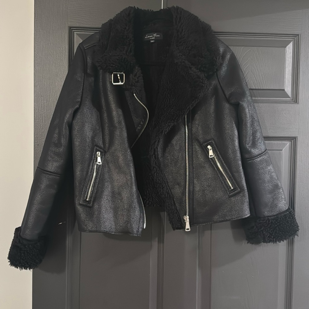 Love tree moto jacket